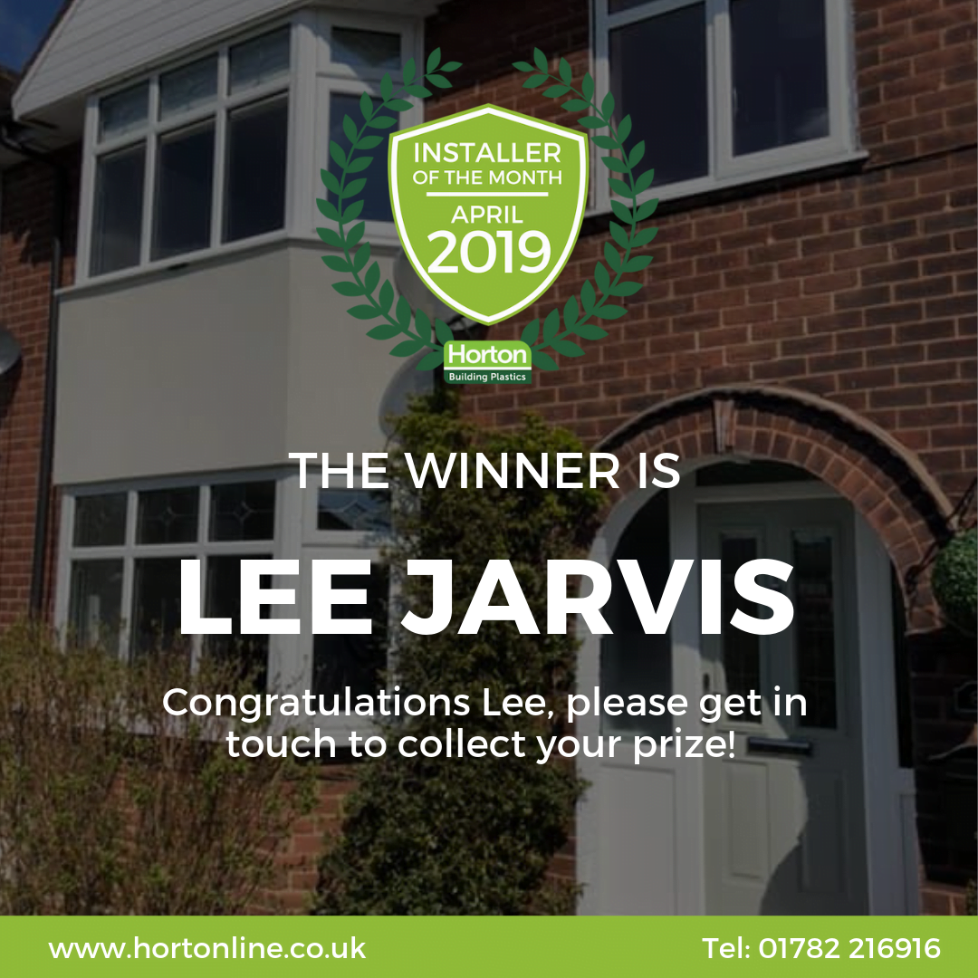 Installer of the month April 2019